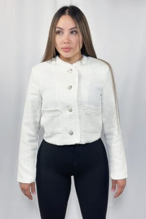 the essential white tailored jacket