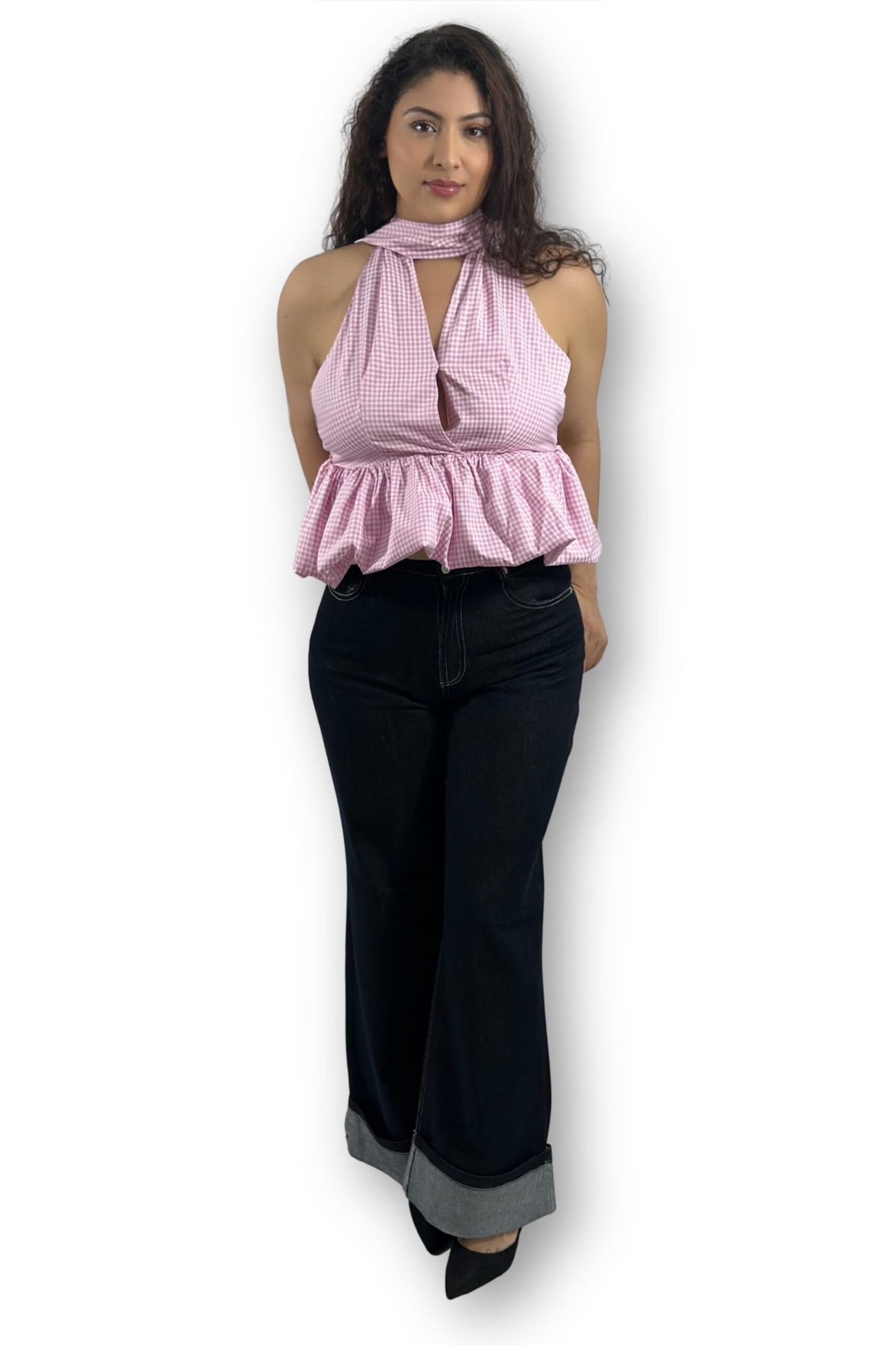 black & white cotton polka dot dress black & white cotton polka dot dress